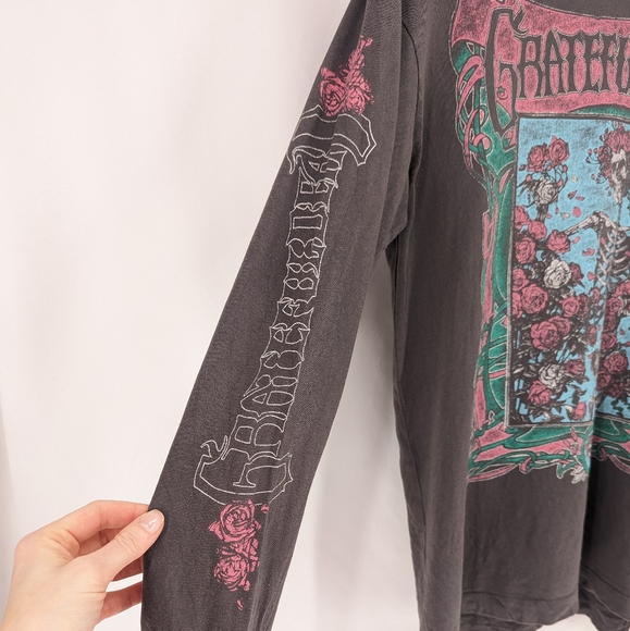 Daydreamer for Free People Grateful Dead Oxford Circus Long Sleeve Shirt Size XS - Picture 7 of 7